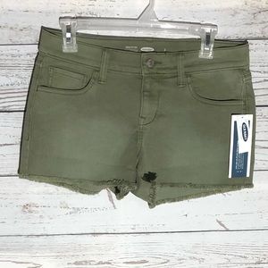 Old Navy olive shorts
